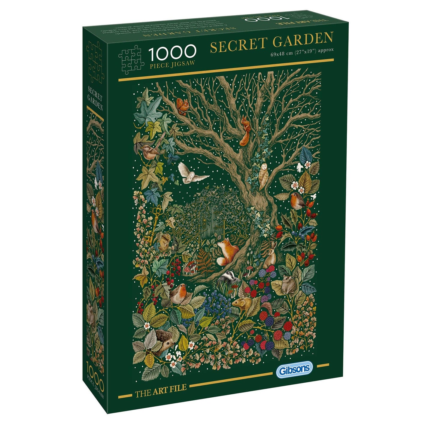 The Art File: Secret Garden 1000 Piece Jigsaw Puzzle