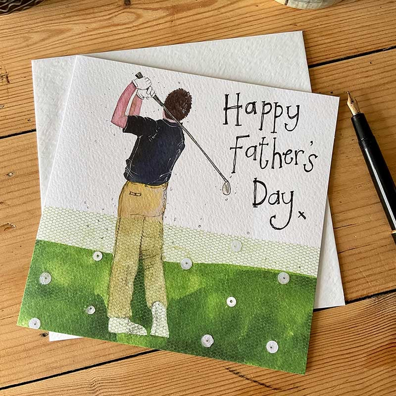 Fathers Day Golf Card