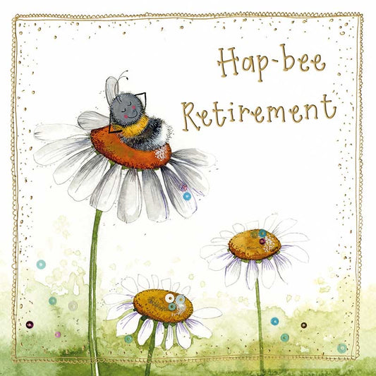 Bee Retirement Greeting Card