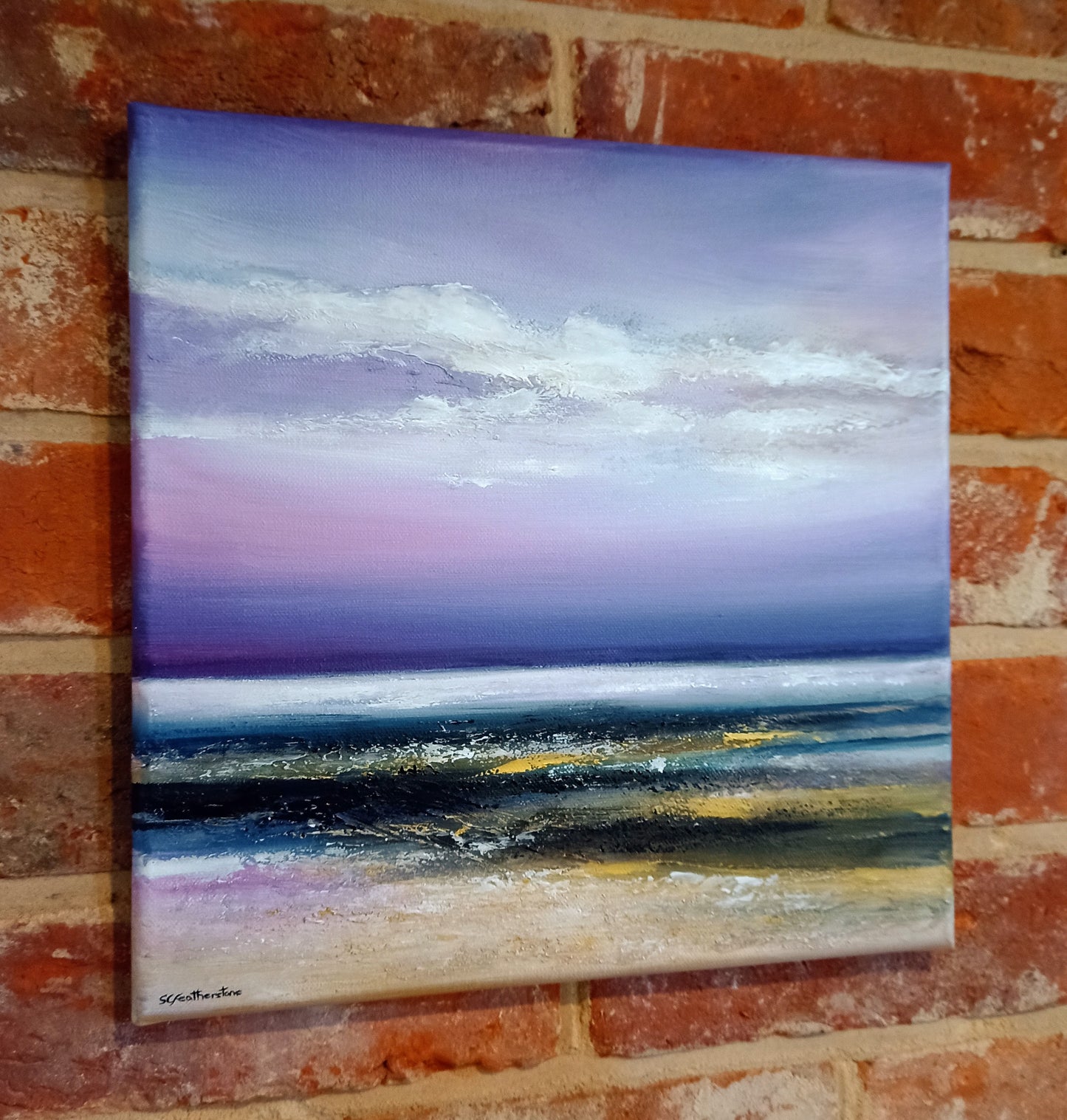 Evening Calm Seascape Canvas
