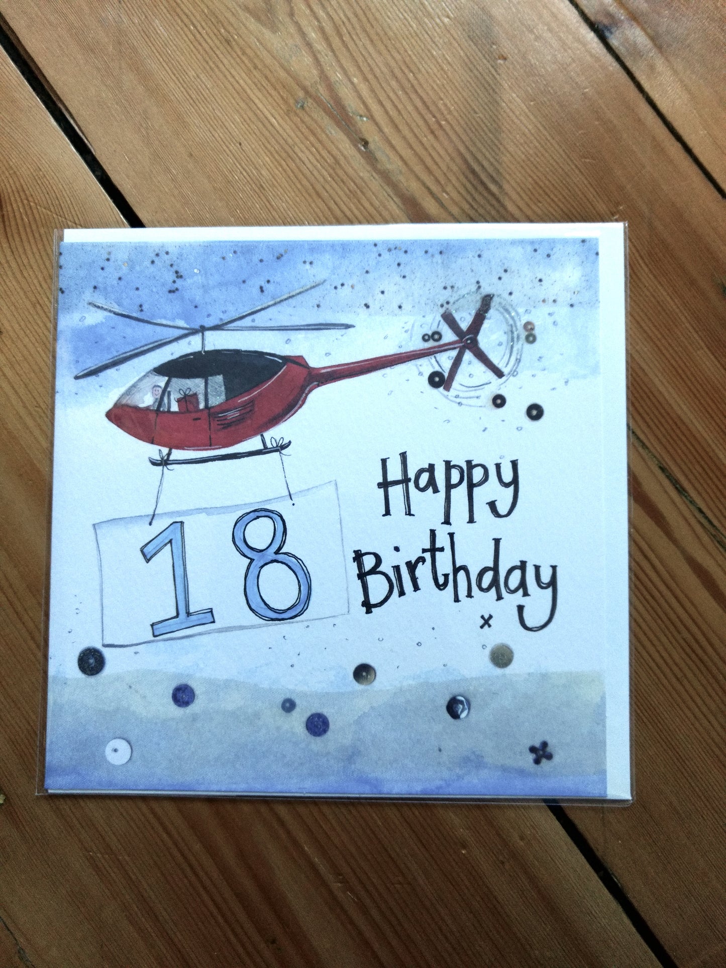 18 Birthday Greeting Card