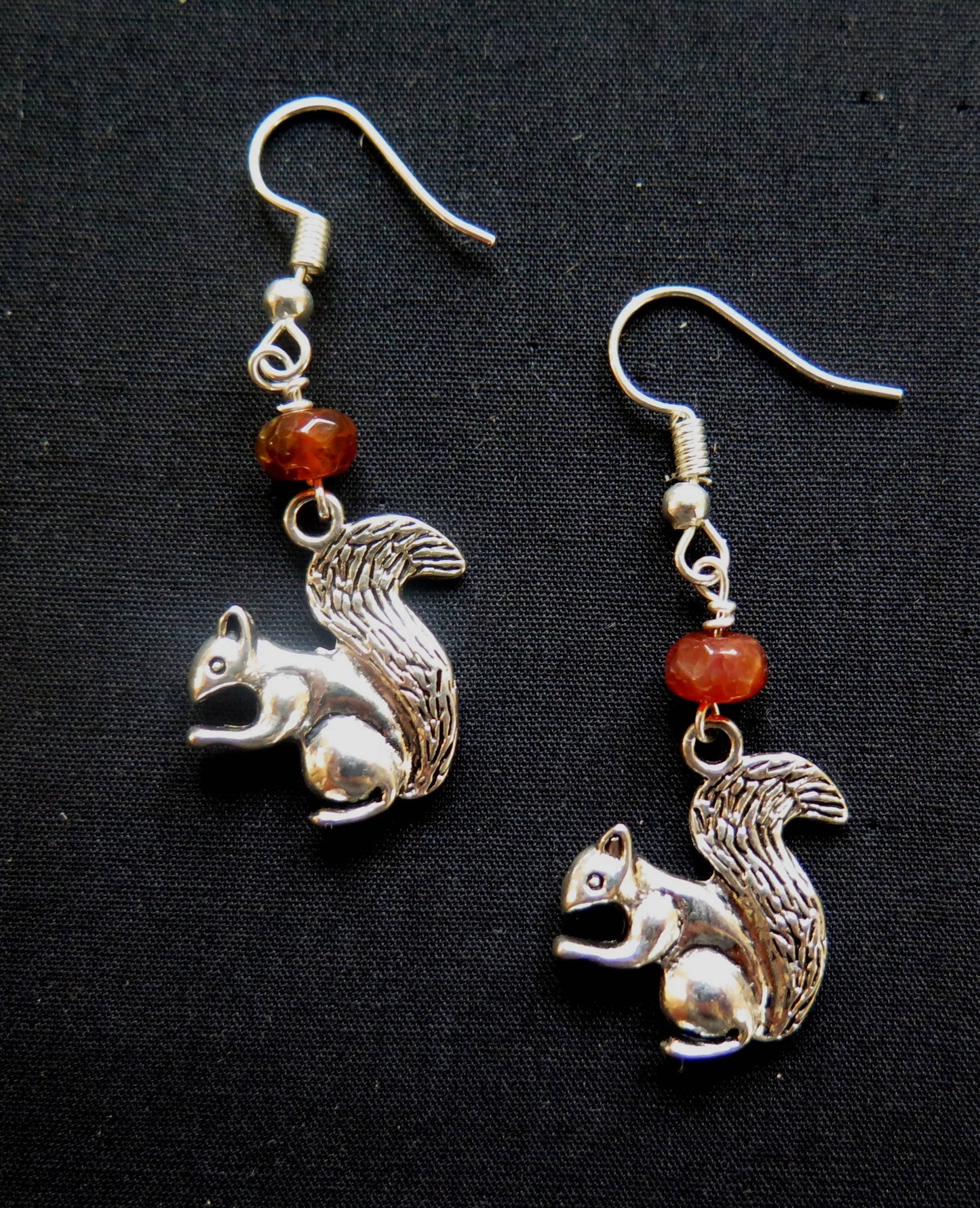 squirrel earrings....