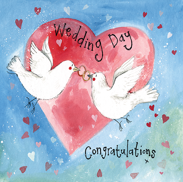 Wedding Doves Card