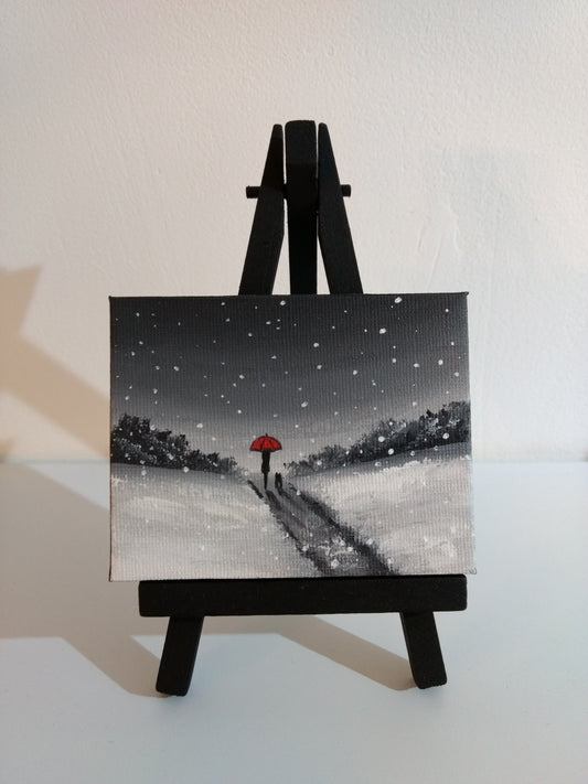 Walk In The Winter Snow