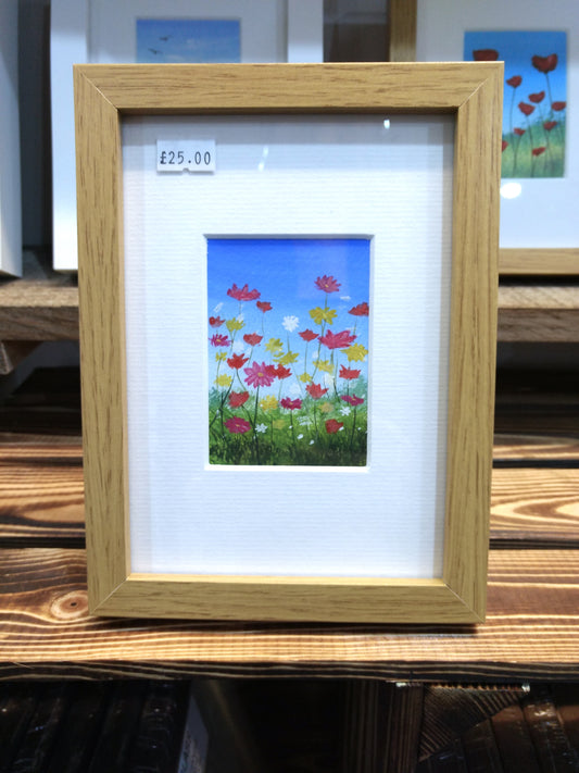 Summer Flowers In Frame