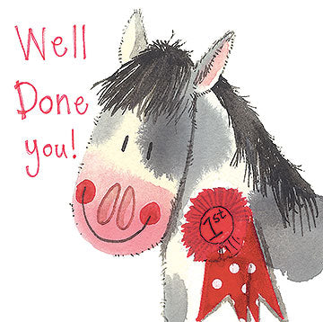 Well done Horse Greeting Card