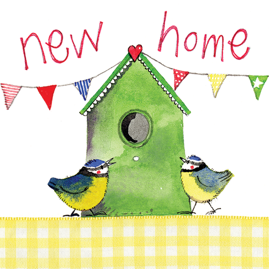 New Home Birds Greeting Card