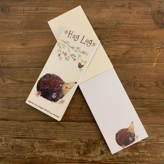 Hog Log Hedgehog Magnetic To Do List