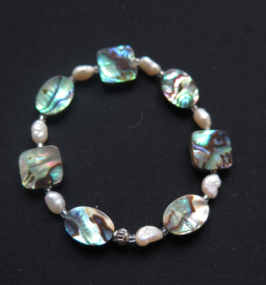 Paua shell bracelet