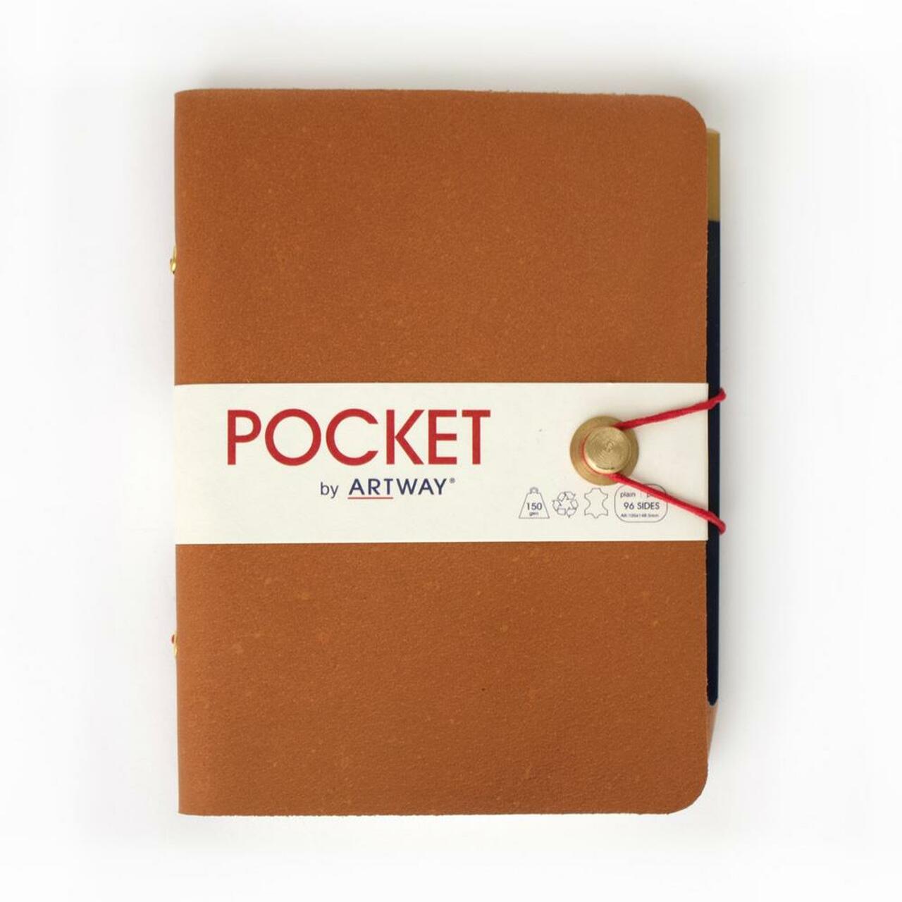 Pocket Leather Journal A6