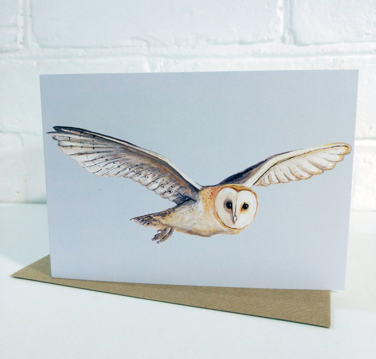 Barn Owl Card A6