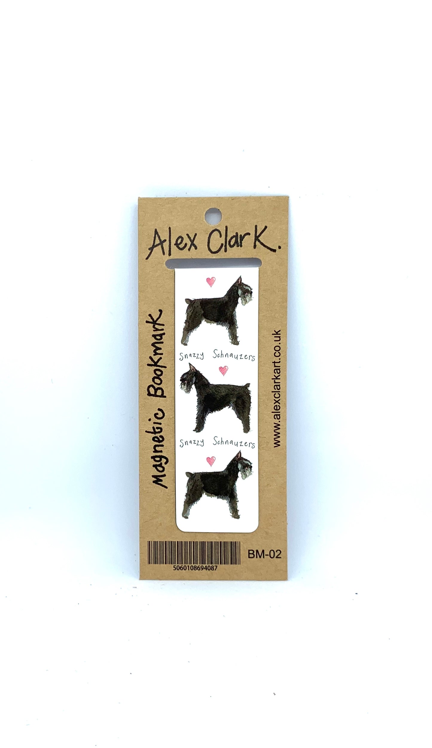 Schnauzers Dog Magnetic Bookmark