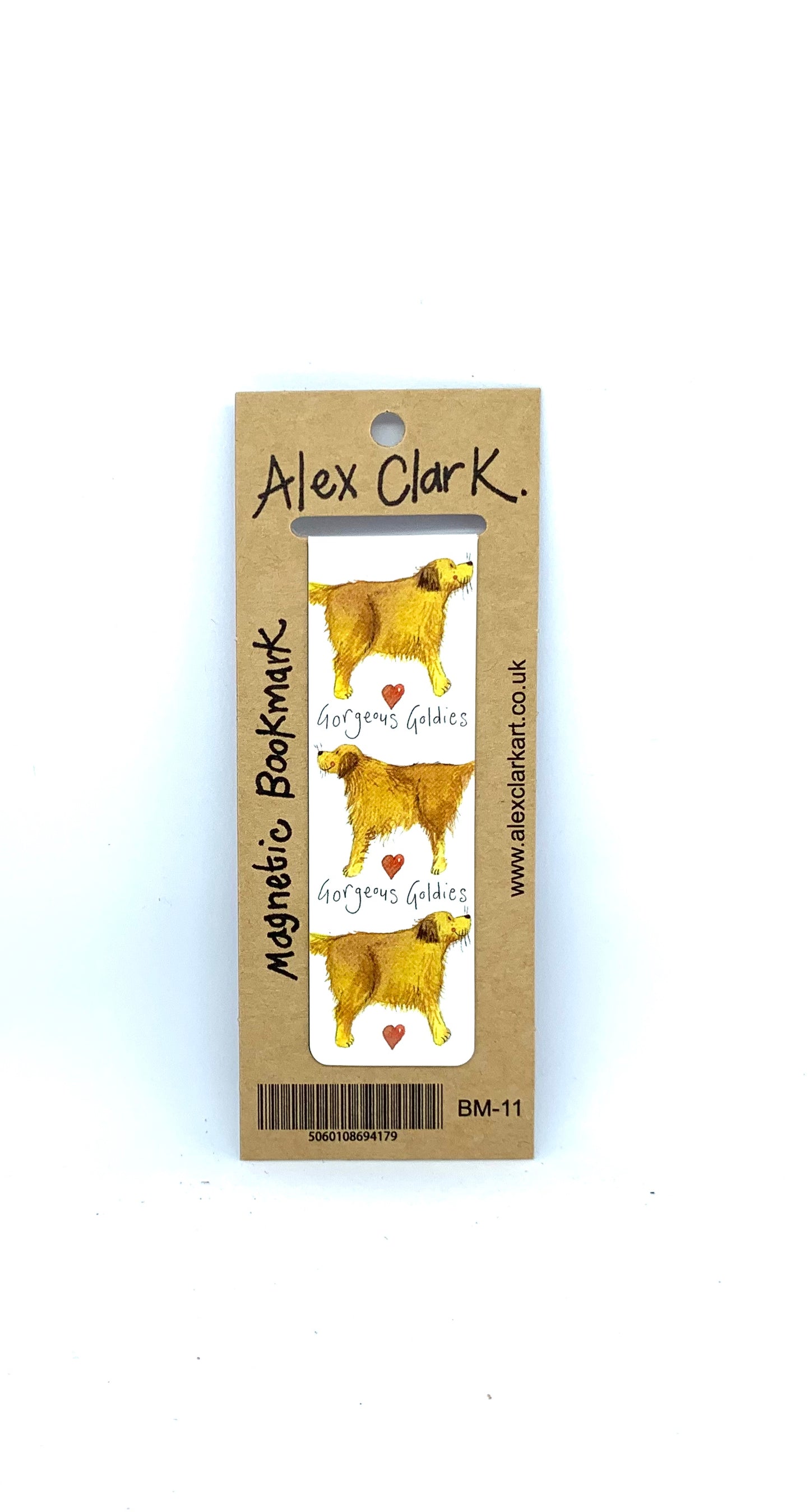 Gorgeous Goldies Dog Magnetic Bookmark
