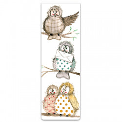 Hooters Owls Magnetic Bookmark