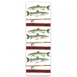 Rod and Reel Fishing Magnetic Bookmark