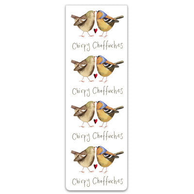 Chirpy Chaffinches Birds Magnetic Bookmark