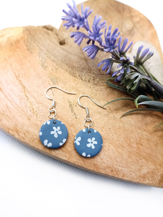 Flower Earrings - Round