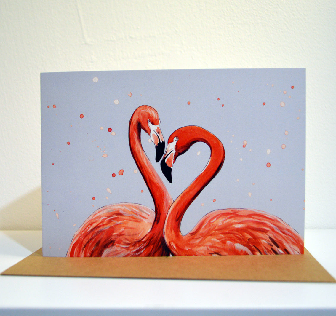 Flamingo Card A6