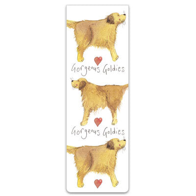 Gorgeous Goldies Dog Magnetic Bookmark