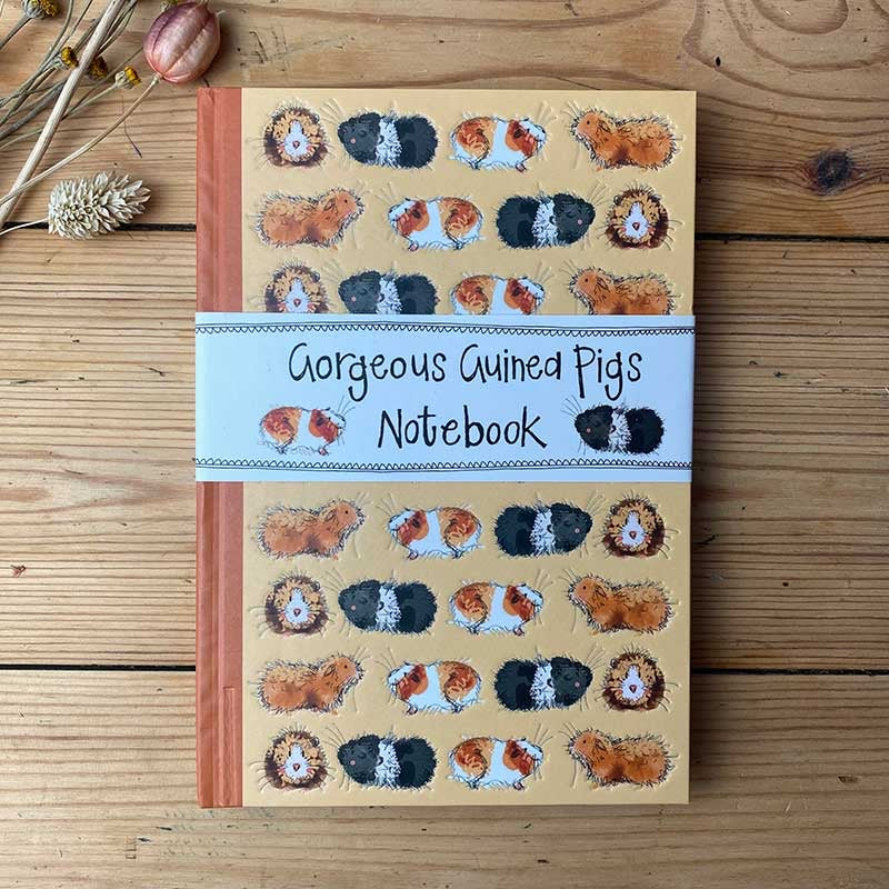 Guinea Pigs Small Hardback Journal