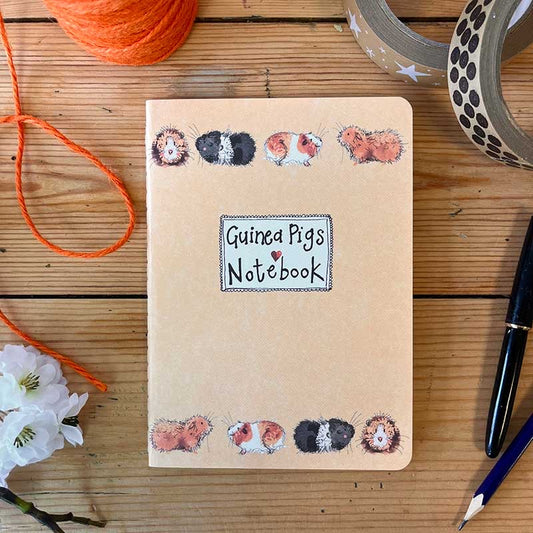 Guinea Pigs Medium Soft Notebook