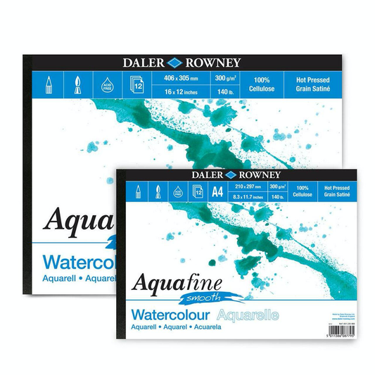 Daler Rowney Aquafine Watercolour Pad A3