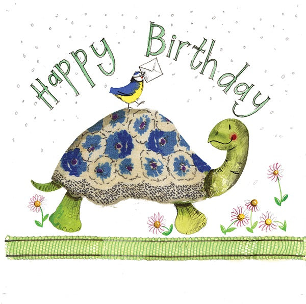 Tortoise Birthday Greeting Card