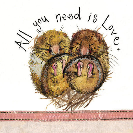 Mice Greeting Card