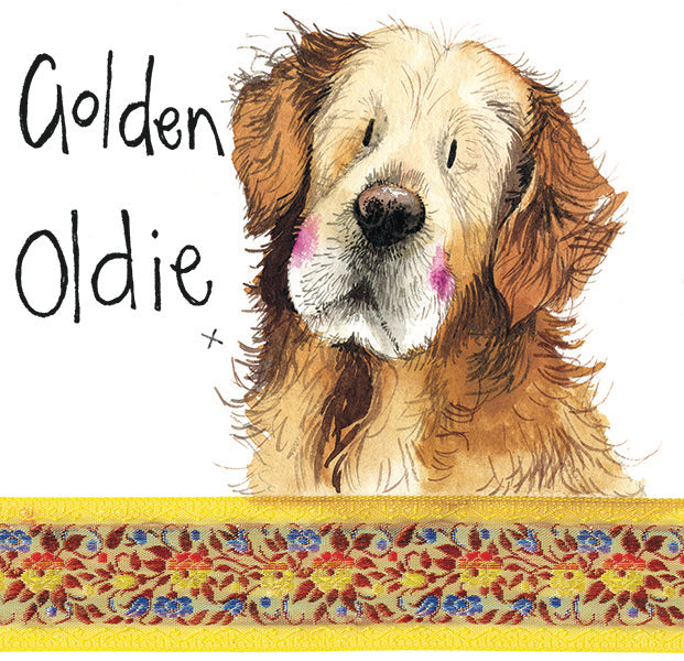 Golden Oldie Greeting Card