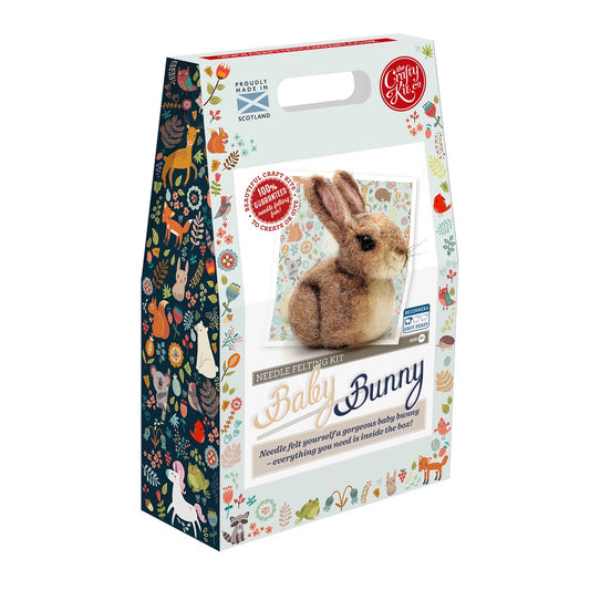 Bunny Needle Felting Craft Kit