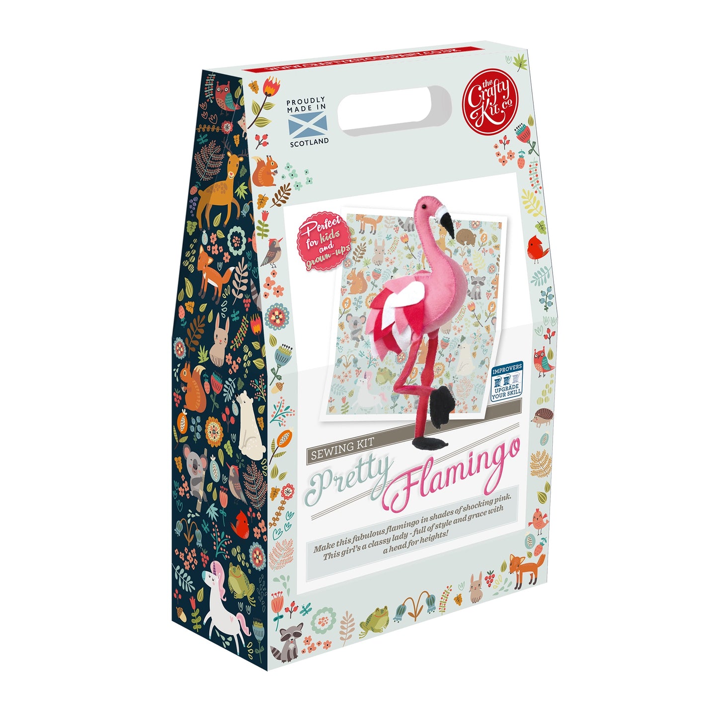Pretty Flamingo Sewing Craft Craft Kit