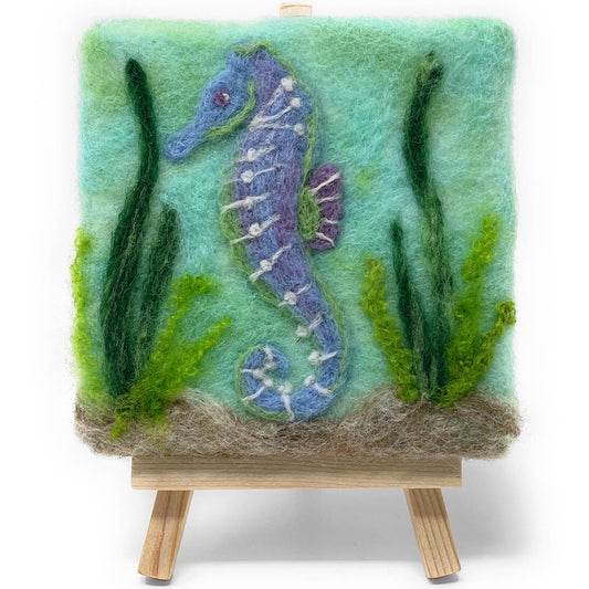 Seahorse Needle Felting Craft Kit Mini Masterpiece