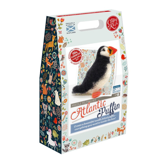 Atlantic Puffin Needle Felting Craft Kit