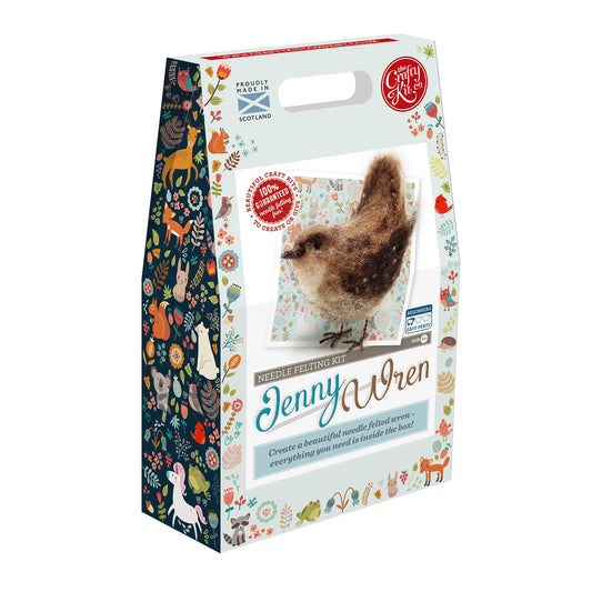 Jenny Wren Needle Felting Craft Kit