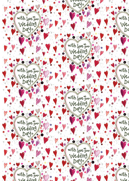 Wedding Day - Loose Sheet Gift Wrap