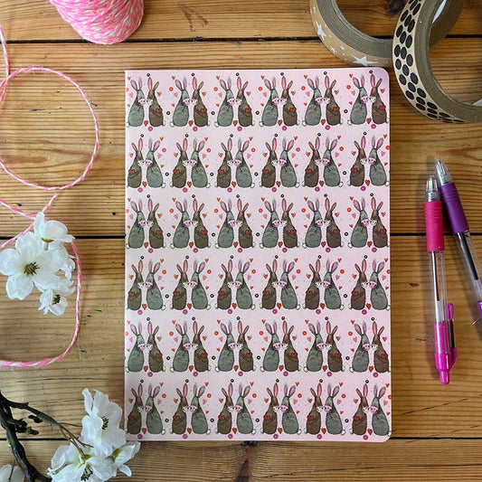 Beautiful Bunnies Large Soft Notebook