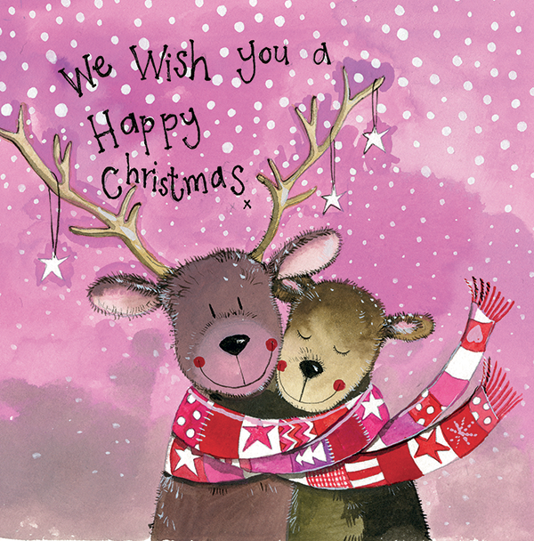 Reindeer Christmas Card Pack