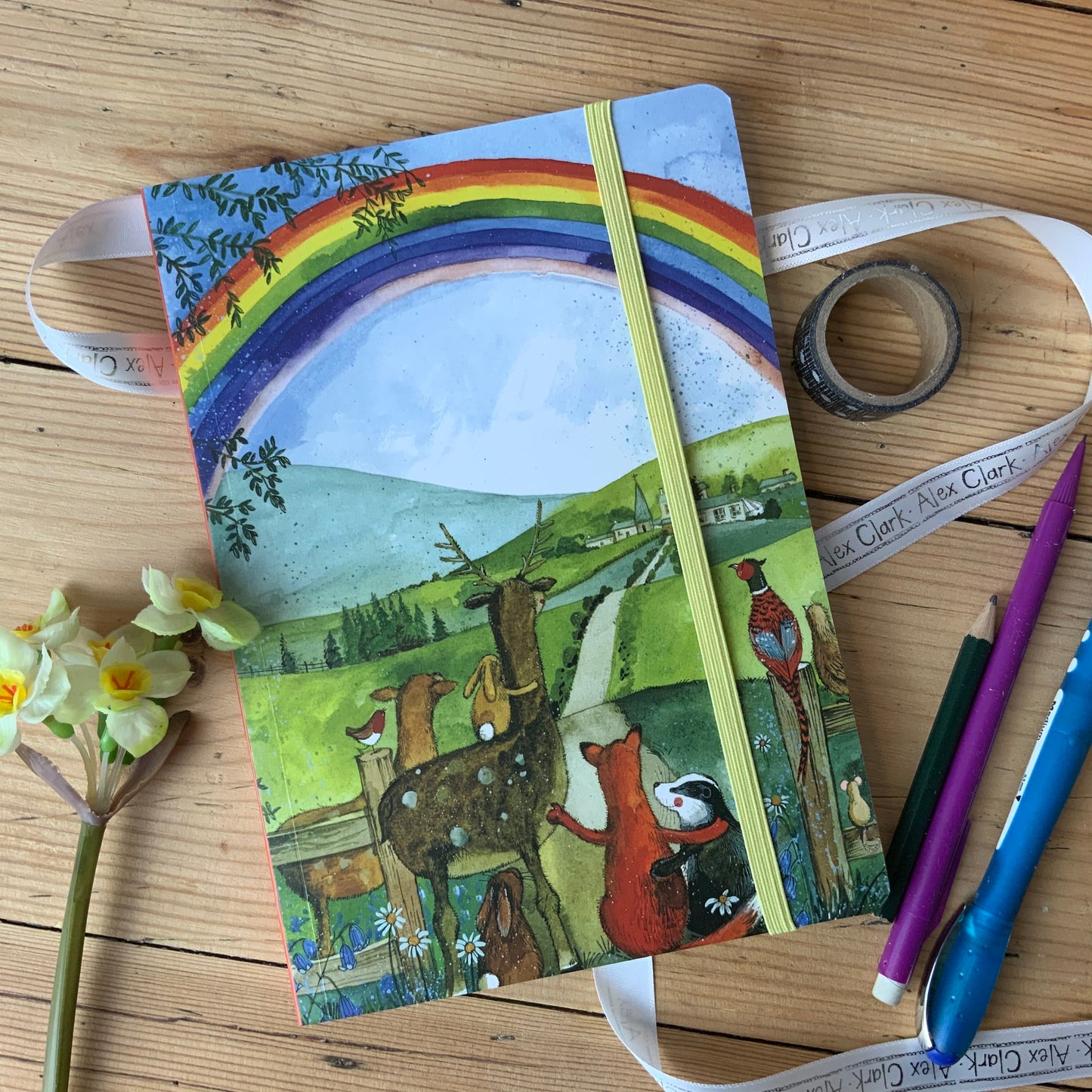 Rainbow Large Chunky Notebook