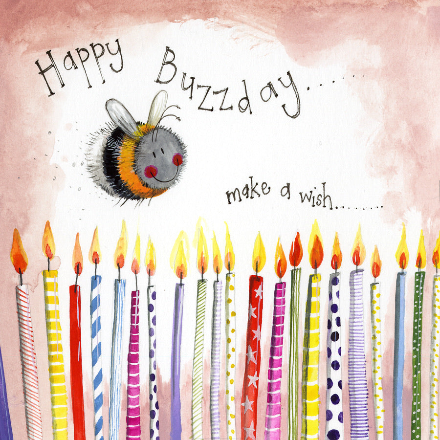 Birthday Bee Greeting Card