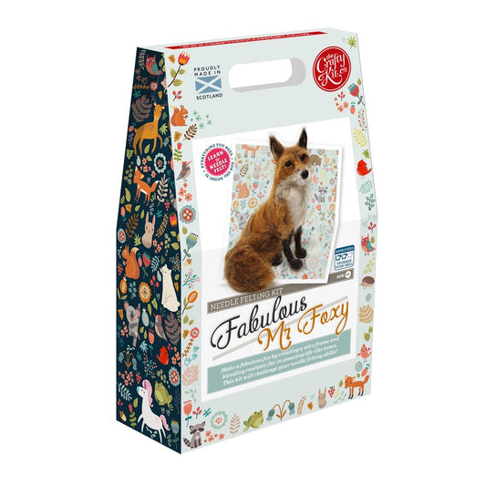 Fabulous Mr Foxy Needle Felting Craft Kit