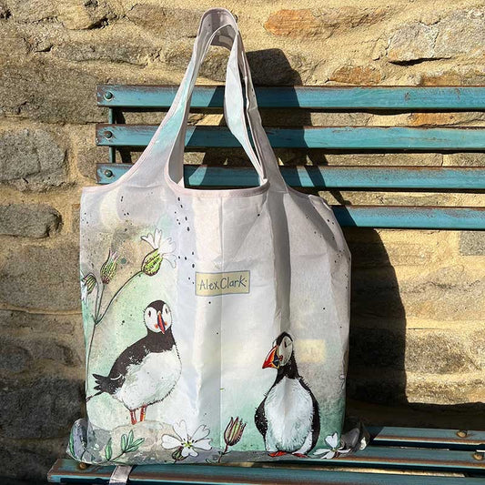 Shopping Bag - Puffins