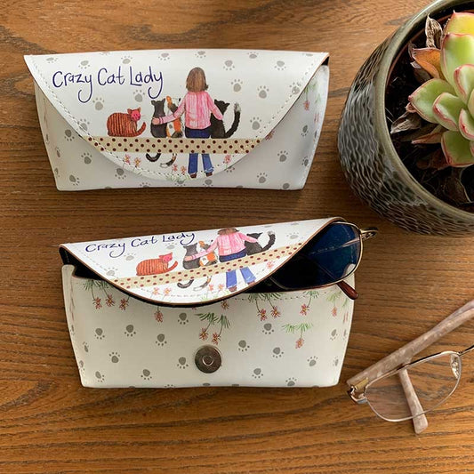 Spectacle Case - Crazy Cat Lady