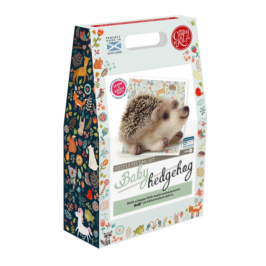 Baby Hedgehog Needle Felting Craft Kit