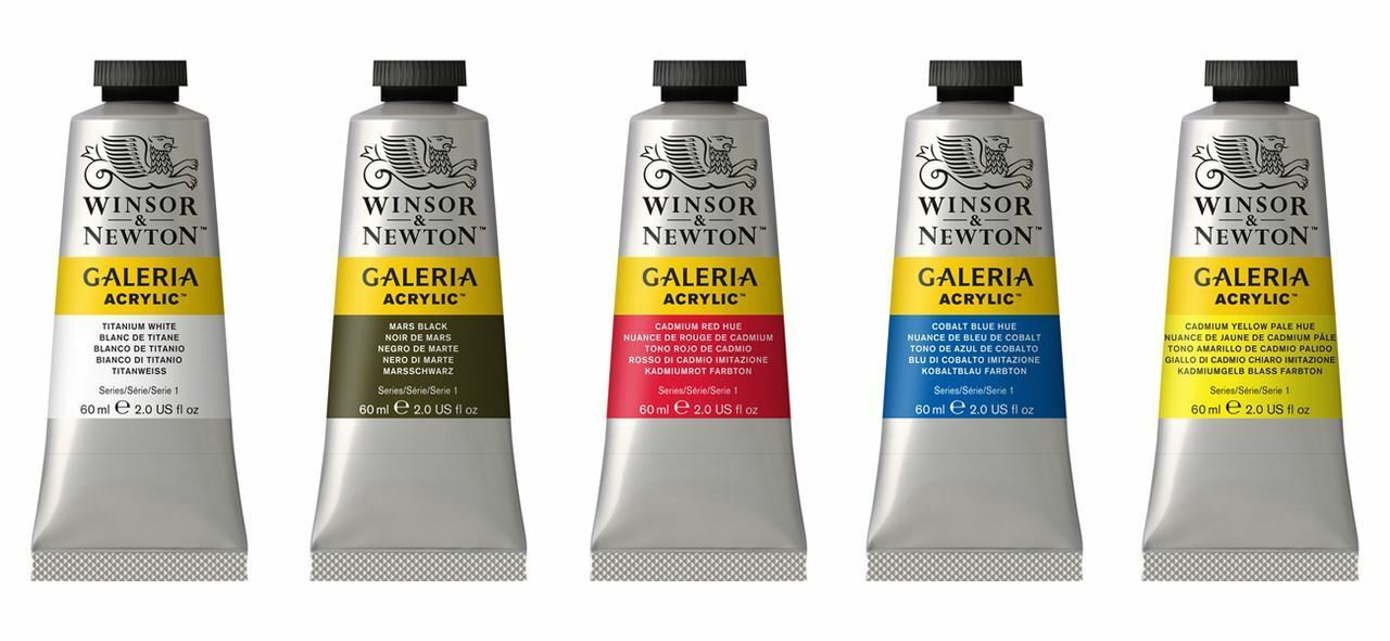 Winsor & Newton Galeria Acrylic Paint - 60ml Tubes