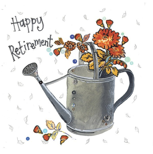 Retirement Gardening Greeting Card