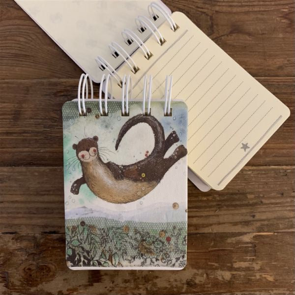 Otter Small Spiral Bound Notepad