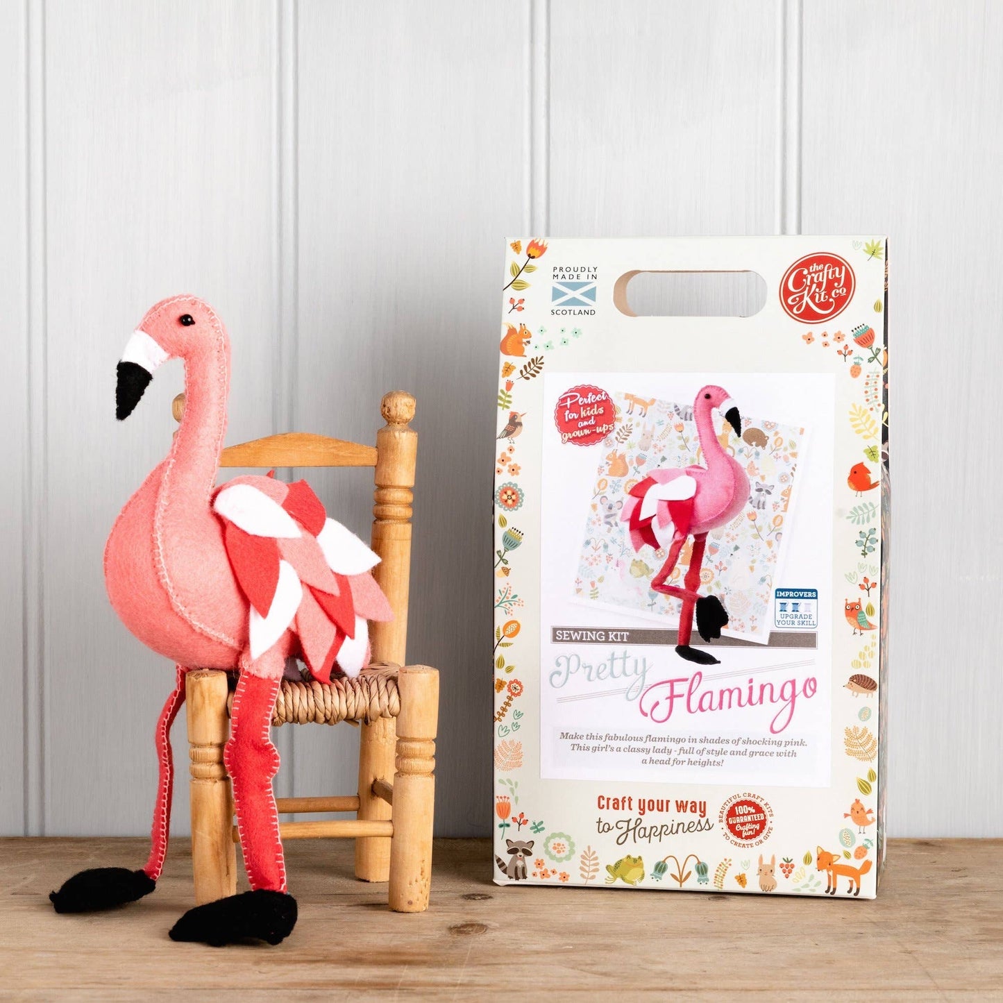 Pretty Flamingo Sewing Craft Craft Kit