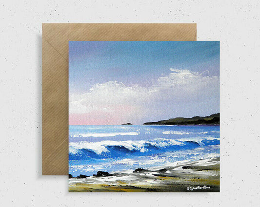 Waves Greeting Card