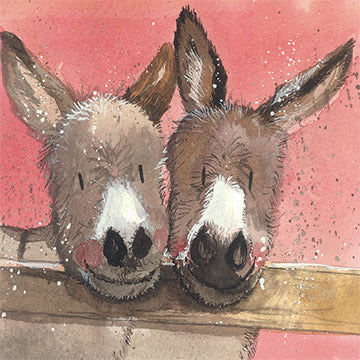 Donkeys Card