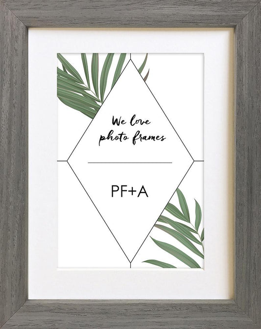 Grey Wood Frame 8x6" for 6x4”